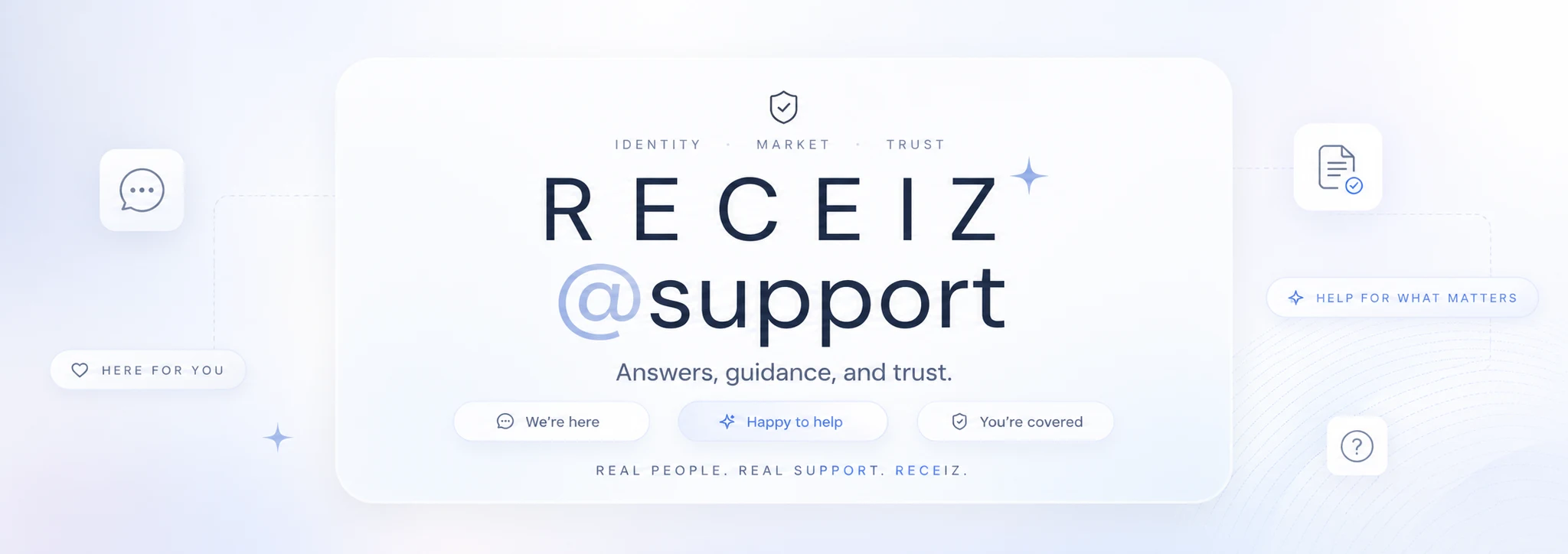 Profile header sealed by @support artwork