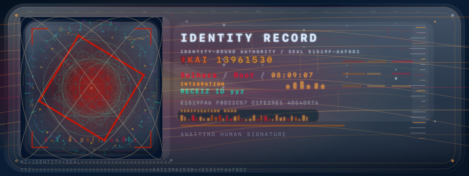 Identity Record yyz artwork