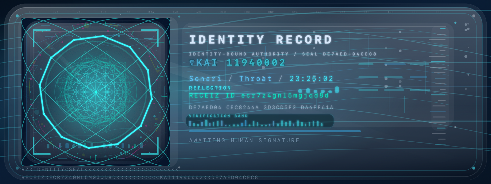 Identity Record ecr7z4gnl5mgjqd8d artwork