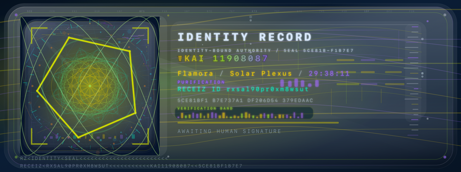 Identity Record rxsal90pr0xm8wsut artwork