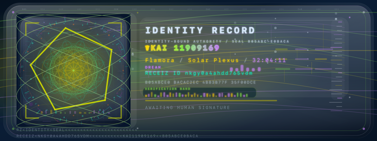 Identity Record nkgy0a4ahdd765vdm artwork