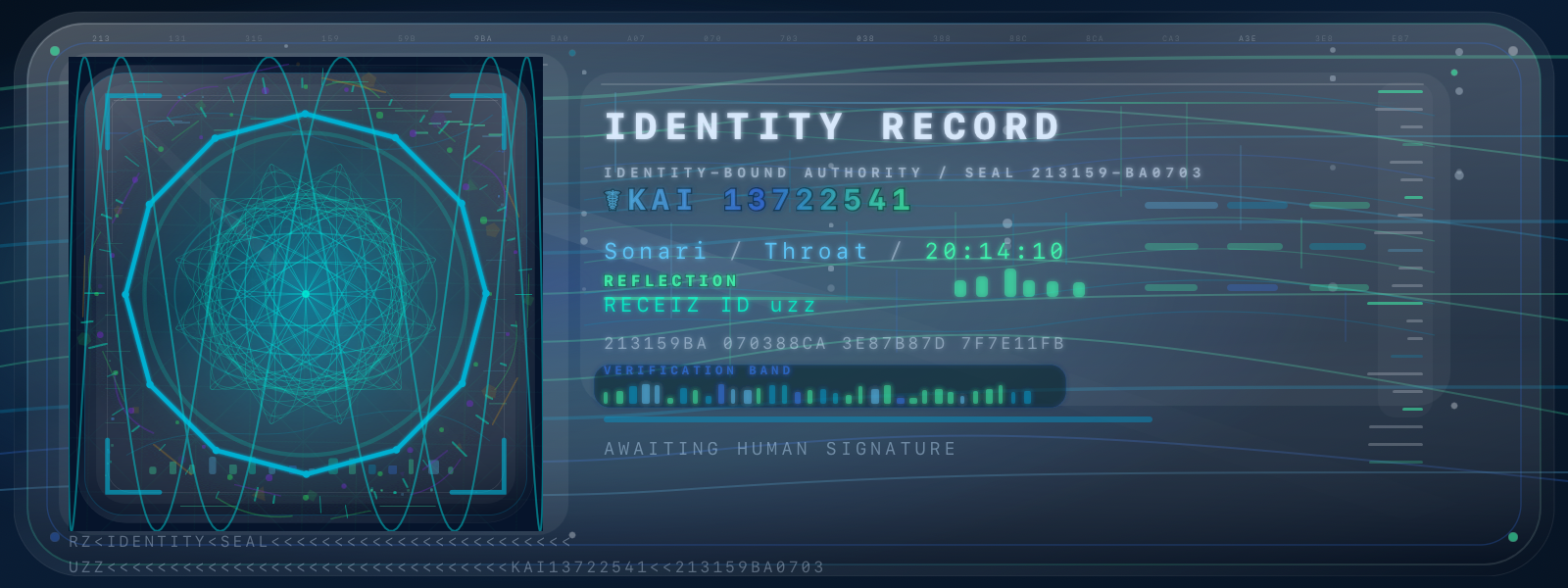 Identity Record uzz artwork
