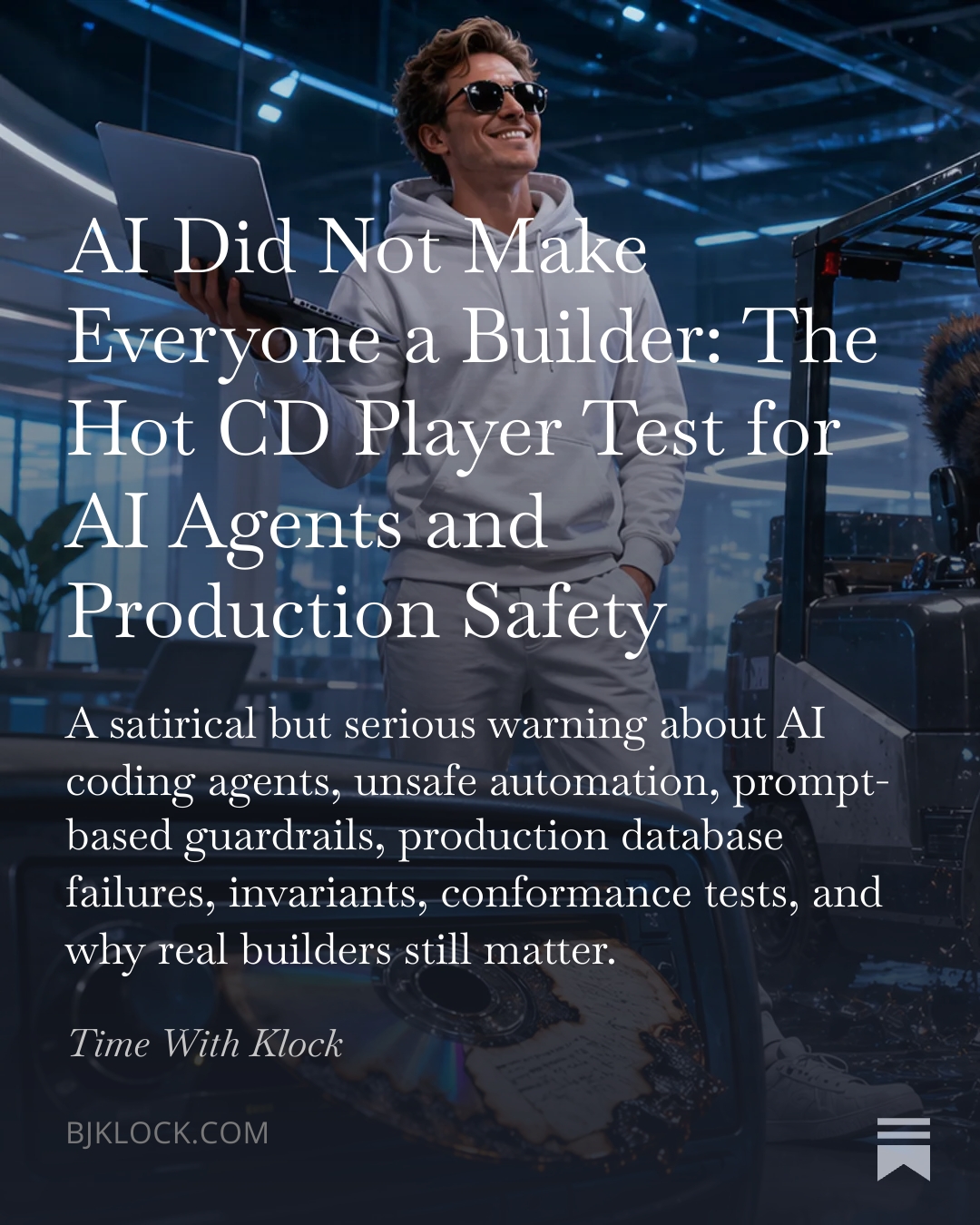 AI didn’t make everyone a builder. artwork