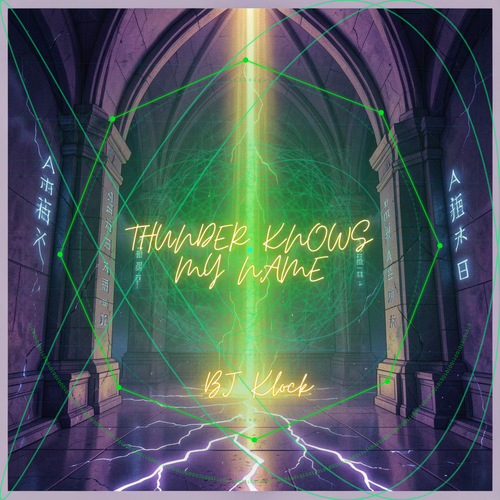 THUNDER KNOWS MY NAME artwork