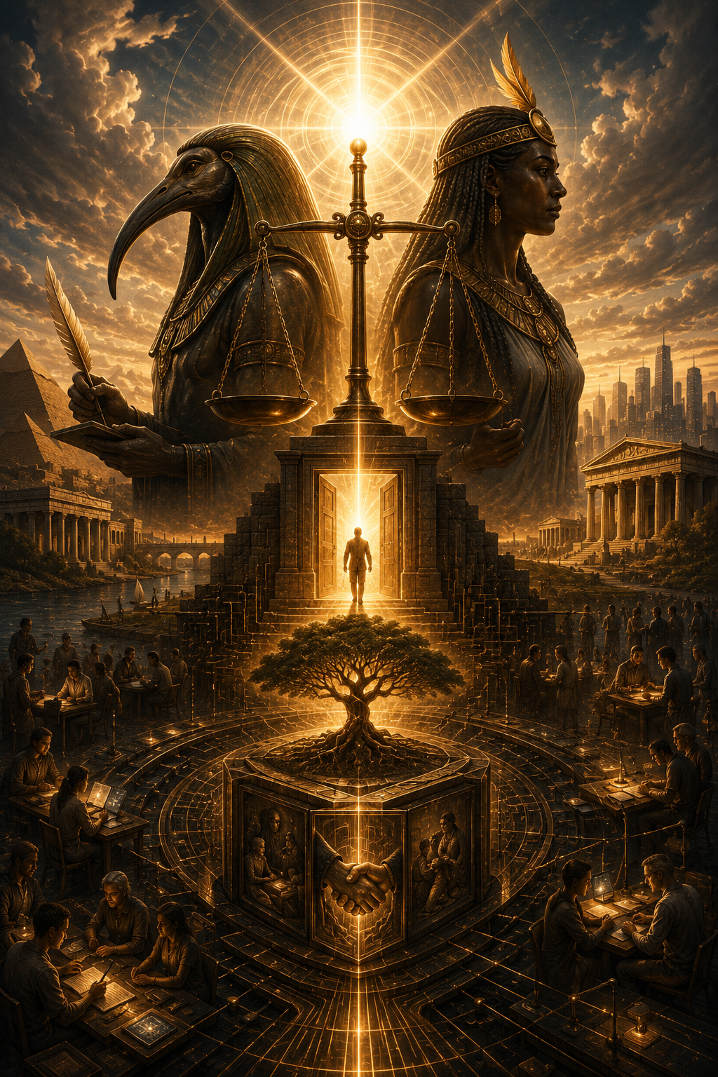 The Law of Witnessed Truth artwork