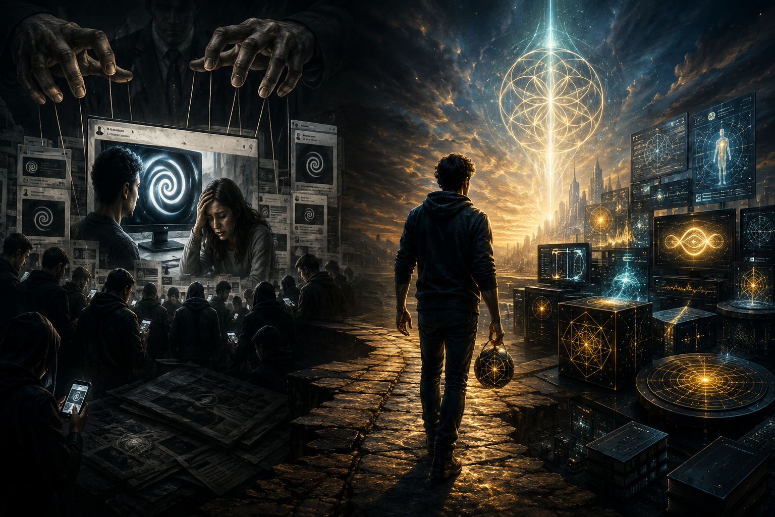 The Counterfeit Recursive AI Story artwork