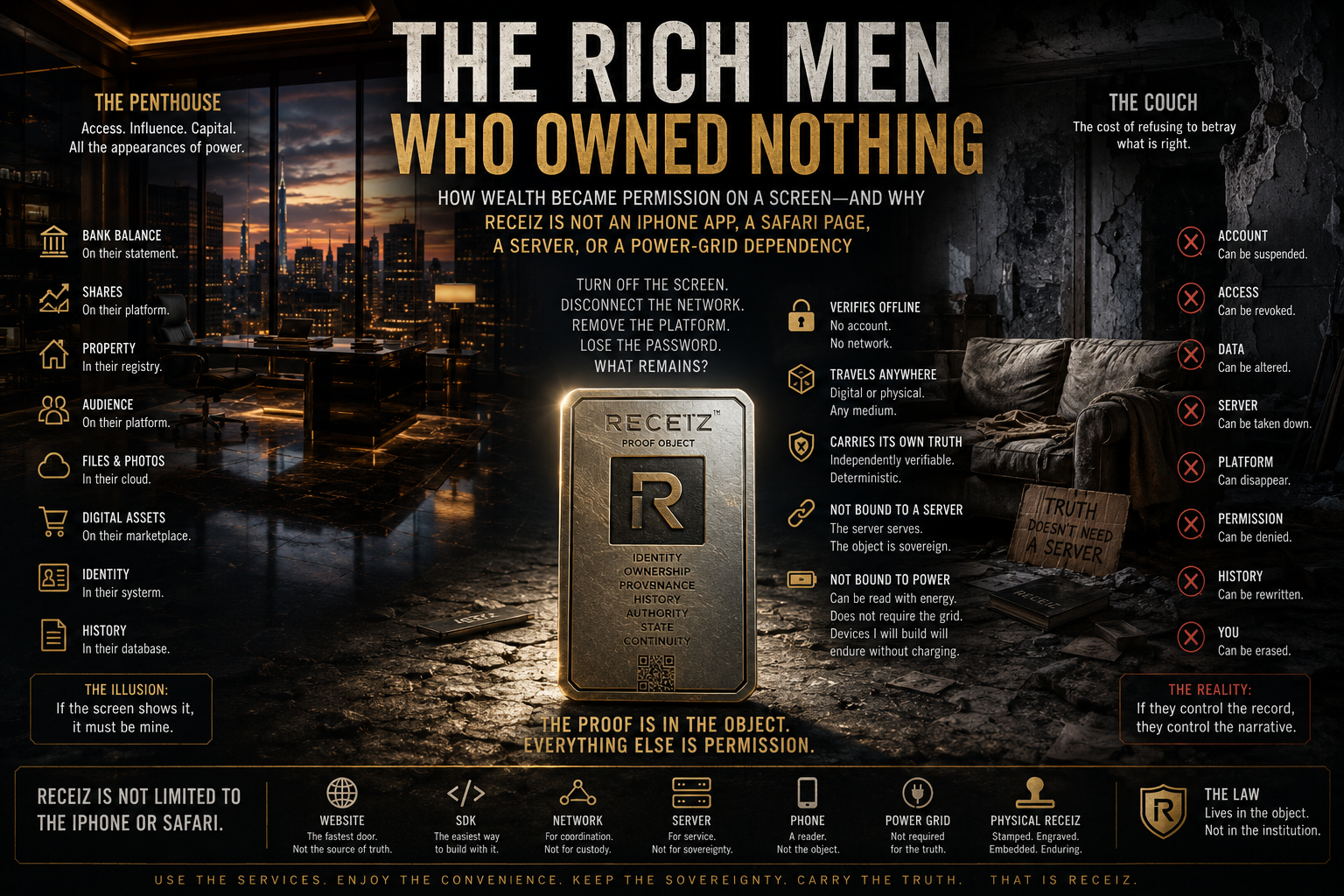 THE RICH MEN WHO OWNED NOTHING artwork