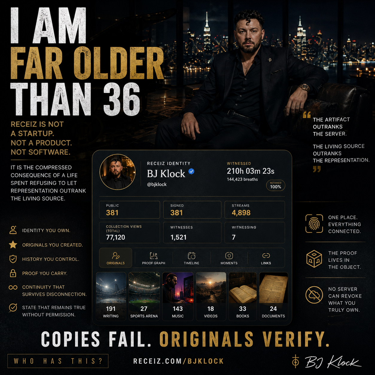 I AM FAR OLDER THAN 36 artwork