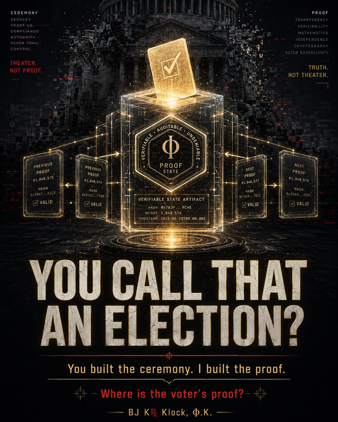 YOU CALL THAT AN ELECTION? artwork